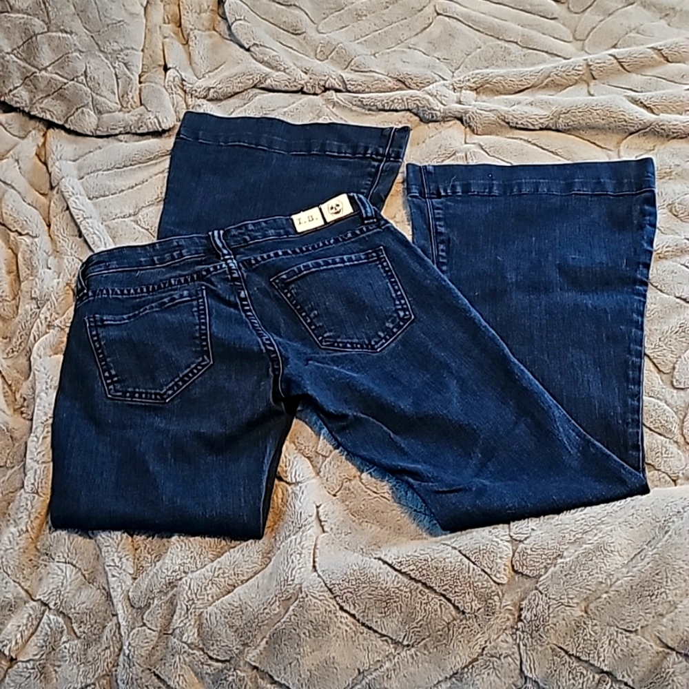 Nwot indigo saints petite fit flare jeans
